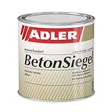 ADLER Beton-Siegel 750ml, Betonfarbe innen, Kieselgrau RAL 7032, Kellerböden, Stiegen, Heizölwannen